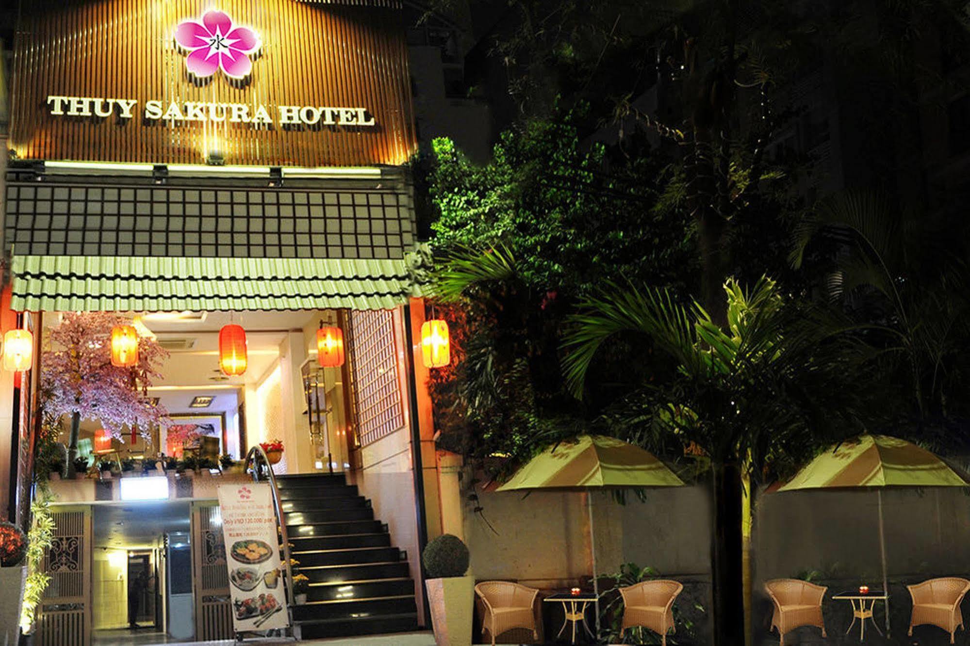 Thuy Sakura Hotel & Serviced Apartment Ho-Chi-Minh-Stadt Exterior foto