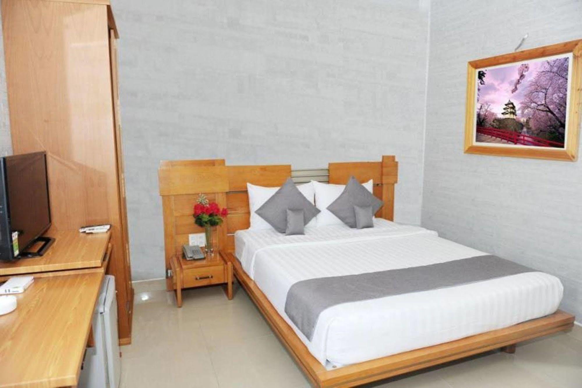 Thuy Sakura Hotel & Serviced Apartment Ho-Chi-Minh-Stadt Exterior foto