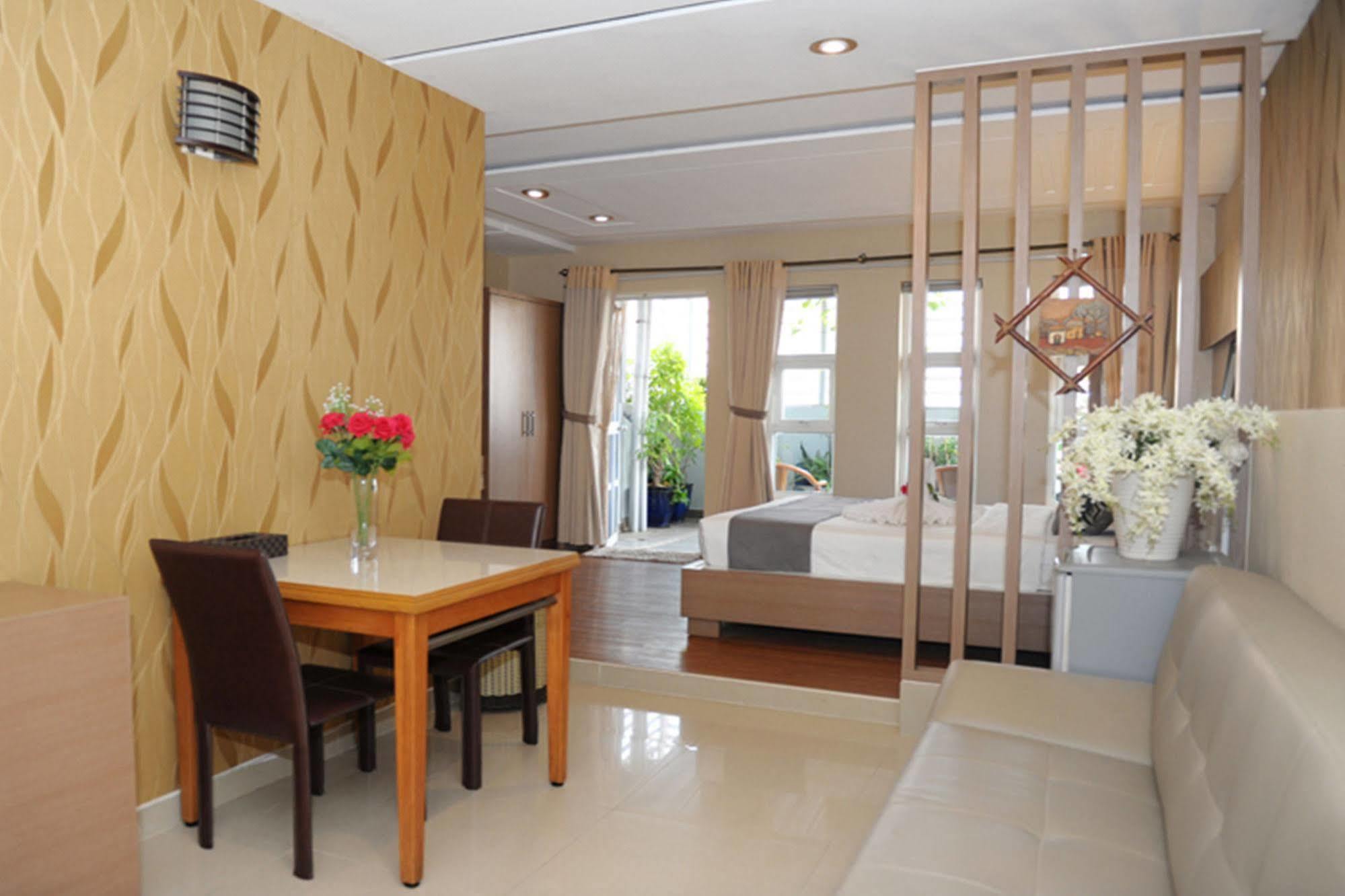 Thuy Sakura Hotel & Serviced Apartment Ho-Chi-Minh-Stadt Exterior foto